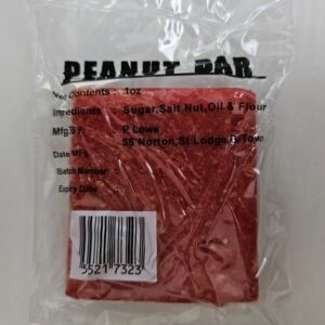 Red Guyanese Peanut bar